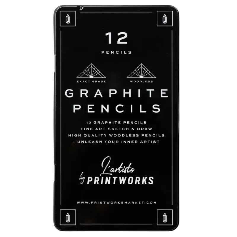 12 färgpennor - Graphite Beställ idag